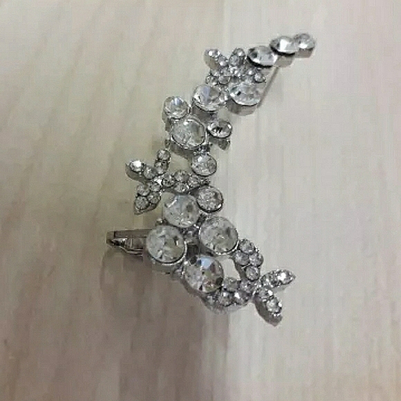 💋BOHO CLIP RHINESTONE EARRING CUFF!!! - Picture 4 of 6